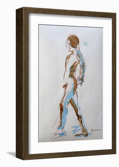 Stepping Out-Jerry Brody-Framed Art Print