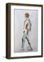 Stepping Out-Jerry Brody-Framed Art Print