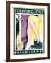 Stepping Out-Brian James-Framed Art Print