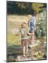 Stepping Stones, 1997-Gillian Furlong-Mounted Giclee Print