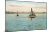 Stepping Stones Lighthouse, Long Island, New York-null-Mounted Art Print