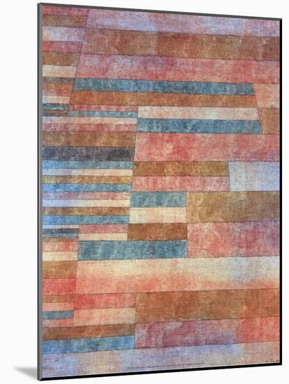 Steps, 1921-Paul Klee-Mounted Art Print