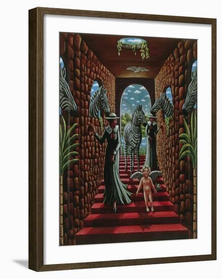 Steps, 1981-2007-PJ Crook-Framed Giclee Print