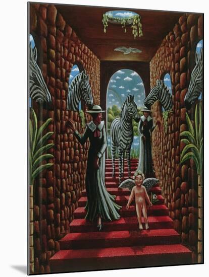 Steps, 1981-2007-PJ Crook-Mounted Giclee Print