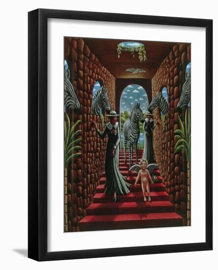 Steps, 1981-2007-PJ Crook-Framed Giclee Print