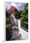 Steps And Flowers, St George, Bermuda-George Oze-Framed Photographic Print