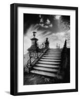 Steps, Chateau Vieux, Saint-Germain-En-Laye, Paris-Simon Marsden-Framed Giclee Print