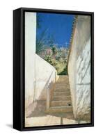 Steps in a Garden, Algeria, 1883-Aleksandr Pavlovich Bryullov-Framed Stretched Canvas