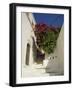Steps in a Narrow Backstreet, Lindos Town, Rhodes, Dodecanese Islands, Greek Islands, Greece-Fraser Hall-Framed Photographic Print