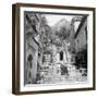 Steps in Taormina-Mario de Biasi-Framed Giclee Print