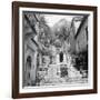 Steps in Taormina-Mario de Biasi-Framed Giclee Print