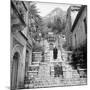 Steps in Taormina-Mario de Biasi-Mounted Giclee Print