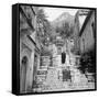 Steps in Taormina-Mario de Biasi-Framed Stretched Canvas