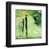 Steps into the Green I-Lucy Cloud-Framed Art Print