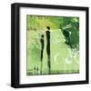 Steps into the Green I-Lucy Cloud-Framed Art Print