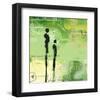 Steps into the Green III-Lucy Cloud-Framed Art Print