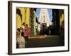 Steps Leading to the Brahma Temple, Where Incarnation of Brahma Took Place, Pushkar, India-Tony Gervis-Framed Photographic Print