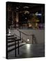 Steps of a Building at Night, US Bank Tower, Los Angeles, California, USA-null-Stretched Canvas