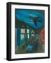 Steps of City in Midnight-Zhang Yong Xu-Framed Giclee Print