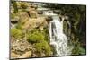 Steps of limestone strata make a waterfall on the Rio Arazas, upper Ordesa Valley, Ordesa National -Robert Francis-Mounted Photographic Print