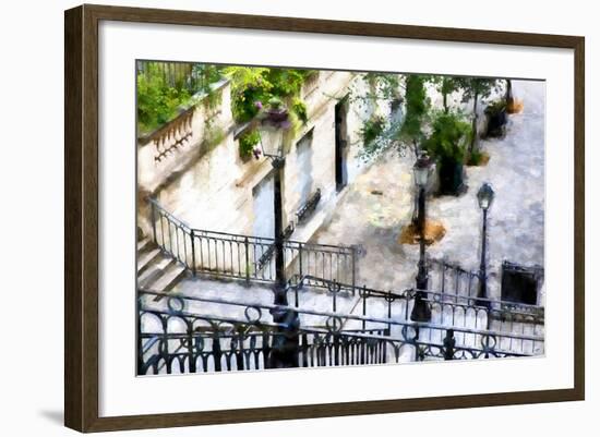 Steps of Montmartre-Philippe Hugonnard-Framed Giclee Print