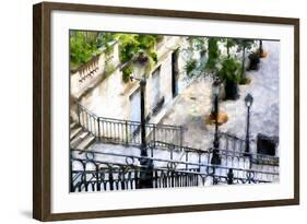 Steps of Montmartre-Philippe Hugonnard-Framed Giclee Print