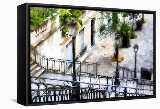 Steps of Montmartre-Philippe Hugonnard-Framed Stretched Canvas