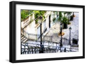 Steps of Montmartre-Philippe Hugonnard-Framed Giclee Print