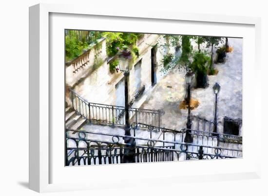 Steps of Montmartre-Philippe Hugonnard-Framed Giclee Print