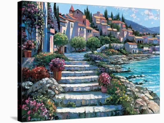 Steps of St. Tropez-Howard Behrens-Stretched Canvas