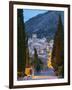 Steps of the Way of the Cross and Nostra Senyora Dels Angels Church, Pollenca, Mallorca, Balearic I-Doug Pearson-Framed Premium Photographic Print