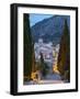 Steps of the Way of the Cross and Nostra Senyora Dels Angels Church, Pollenca, Mallorca, Balearic I-Doug Pearson-Framed Photographic Print