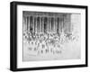 Steps Outside the West Front of St Paul's Cathedral, City of London, 1900-Joseph Pennell-Framed Giclee Print