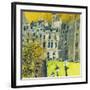 Steps to Market Street, Edinburgh-Susan Brown-Framed Giclee Print