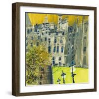 Steps to Market Street, Edinburgh-Susan Brown-Framed Photographic Print