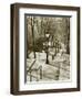 Steps to Montmartre, Paris, France-Walter Bibikow-Framed Photographic Print