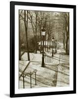 Steps to Montmartre, Paris, France-Walter Bibikow-Framed Photographic Print