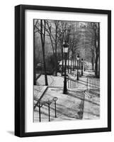 Steps to Montmartre, Paris, France-Walter Bibikow-Framed Photographic Print