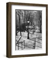 Steps to Montmartre, Paris, France-Walter Bibikow-Framed Photographic Print