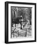 Steps to Montmartre, Paris, France-Walter Bibikow-Framed Premium Photographic Print