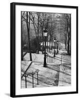 Steps to Montmartre, Paris, France-Walter Bibikow-Framed Photographic Print