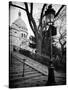 Steps to the Place du Sacré Cœur - Montmartre - Paris - France-Philippe Hugonnard-Stretched Canvas