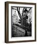 Steps to the Place du Sacré Cœur - Montmartre - Paris - France-Philippe Hugonnard-Framed Photographic Print