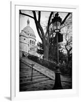 Steps to the Place du Sacré Cœur - Montmartre - Paris - France-Philippe Hugonnard-Framed Photographic Print