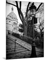 Steps to the Place du Sacré Cœur - Montmartre - Paris - France-Philippe Hugonnard-Mounted Photographic Print