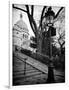 Steps to the Place du Sacré Cœur - Montmartre - Paris - France-Philippe Hugonnard-Framed Photographic Print