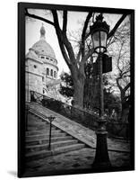 Steps to the Place du Sacré Cœur - Montmartre - Paris - France-Philippe Hugonnard-Framed Photographic Print