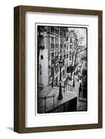 Steps to the Place du Sacré Cœur - Montmartre - Paris - France-Philippe Hugonnard-Framed Photographic Print