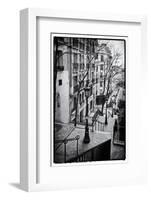 Steps to the Place du Sacré Cœur - Montmartre - Paris - France-Philippe Hugonnard-Framed Photographic Print