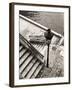 Steps to the Seine-Toby Vandenack-Framed Art Print